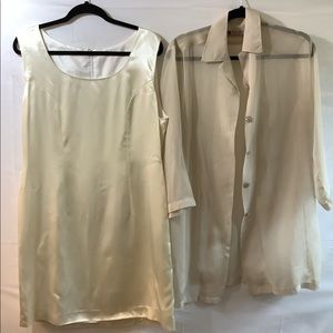 Women’s cocktail dress with embellished cover